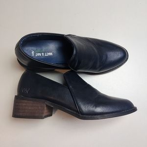 Matt and Nat Castelnau Vegan Heel Shoes
